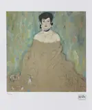 Gustav Klimt, Portretul doamnei Amalie Zuckerlandl, cromolitografie