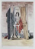Vestală by Giorgio de Chirico, cromolitografie, sold Feb 2021