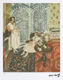 Ecran maur by Henri Matisse, cromolitografie, sold Feb 2021