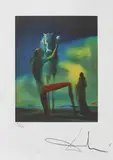 Cavaler by Salvador Dalí, cromolitografie, sold Jan 2021