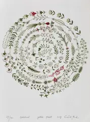 Ștefan Câlția, Grădină, 2018, giclée print