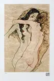 Egon Schiele, Iubire, cromolitografie