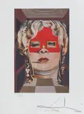 Mae West by Salvador Dalí, cromolitografie, sold Jan 2021