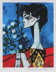 Pablo Picasso, Jacqueline Roque, cromolitografie