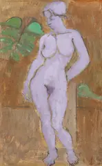 Aurel Nedel, Nud, ulei pe pânză