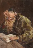 Theodor Cateliu, Evreu citind Tora