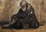 Cornel Raţiu, Bătrân odihnindu-se