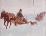 Stoica Dumitrescu, Iarnă grea