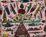 Ofrandă by Ștefan Pelmuș, 2006, ulei pe pânză, sold Jan 2021