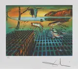 Dezintegrarea persistenței memoriei by Salvador Dalí, cromolitografie, sold Jan 2021