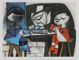 Mic dejun by Pablo Picasso, cromolitografie, sold Jan 2021