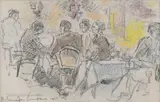 Rudolf Schweitzer–Cumpăna, Restaurantul Capșa