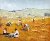 Cornel Raţiu, Strânsul fânului