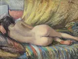 Gheorghe Sarbu, Nud cu spatele, ulei pe pânză
