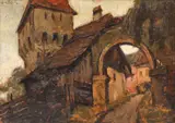 Paul Scorţescu, Poartă în Sighișoara
