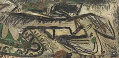 Deal by Horia Bernea, 1965, ulei pe pânză, offered Nov 2020