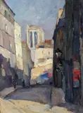 Aurel Băeșu, Stradă din Paris