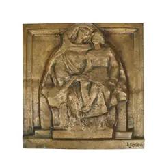 Maternitate by Ion Jalea, bronz, offered Nov 2020
