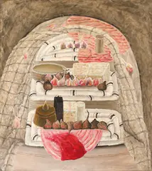 Constantin Pacea, Natură moartă, 1983, ulei pe pânză