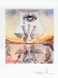Compoziție by Salvador Dalí, cromolitografie, sold Oct 2020