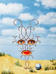 Sheherezade by René Magritte, cromolitografie, sold Oct 2020