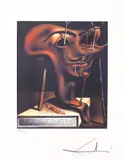 Autoportret moale by Salvador Dalí, cromolitografie, sold Oct 2020