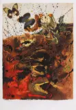 Auvergen (Căile Ferate Franceze) by Salvador Dalí, cromolitografie, sold Oct 2020