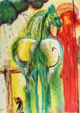 Centurion by Salvador Dalí, cromolitografie, sold Oct 2020
