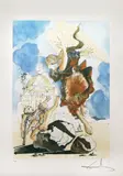 Arhanghelul Rafael by Salvador Dalí, cromolitografie, sold Oct 2020
