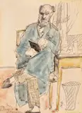 Theodor Pallady, "Viață la Palat" (Autoportret)