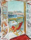 Dimitrie Berea, Le Beau - Sejour au balcon