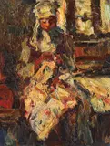 Rudolf Schweitzer–Cumpăna, Bretonă cusând