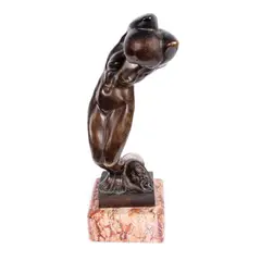 Dansul Salomeei by Ferdinand Gallas, bronz, sold Oct 2020