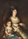Mihail Töpler, Vorniceasa Smaranda Manu, 1809-1810, ulei pe pânză