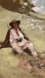 Nicolae Grigorescu, Mocan cu turmă de oi