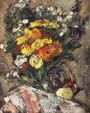 Ion Theodorescu-Sion, Flori de câmp, 1929, ulei pe carton