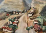 Margareta Sterian, Balcic, 1934, ulei pe carton
