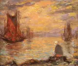Kimon Loghi, Apus la Concarneau