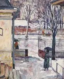 Ion Theodorescu-Sion, Iarnă în București