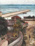 Samuel Mützner, În port