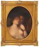 Dorință (Afrodita Pandemos) by sec. Xix Școală Italiană, ulei pe pânză, offered Oct 2020