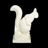 Charles Lemanceau, "Veveriță" - figurină Art Deco, din ceramică glazurată, cca. 1930, ceramică glazurată
