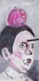 Lapo Simeoni, Lost in Translation, 2014, ulei pe pânză lipită pe lemn