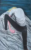 Dario Carratta, The Mountain, 2014, ulei pe pânză
