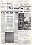 Yves Klein, Le Dimanche 27 Novembre 1960: Le journal d’un seul jour