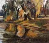 Mina Byck Wepper, Margine de lac