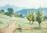 Constantin Isachie Popescu, Peisaj pe Grui