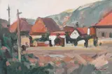 Constantin Daradici, Peisaj la Baru Mare, ulei pe pânză