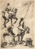 Marcel Chirnoagă, Scenă ecvestră