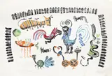Clarette Wachtel, Ferma animalelor, 1971, cromolitografie